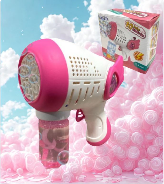 A DISFRUTAR, con Pistola Dino Burbujas !!!