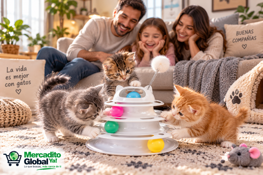 🐱 TORRE INTERACTIVA 4 NIVELES
