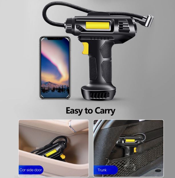 Compresor de Aire Portátil 12V 🚗💨
